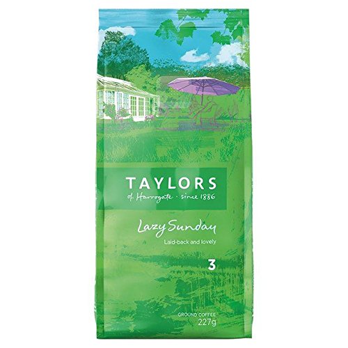 Taylor's Lazy Sunday Ground Coffee 227g - Pack of 6