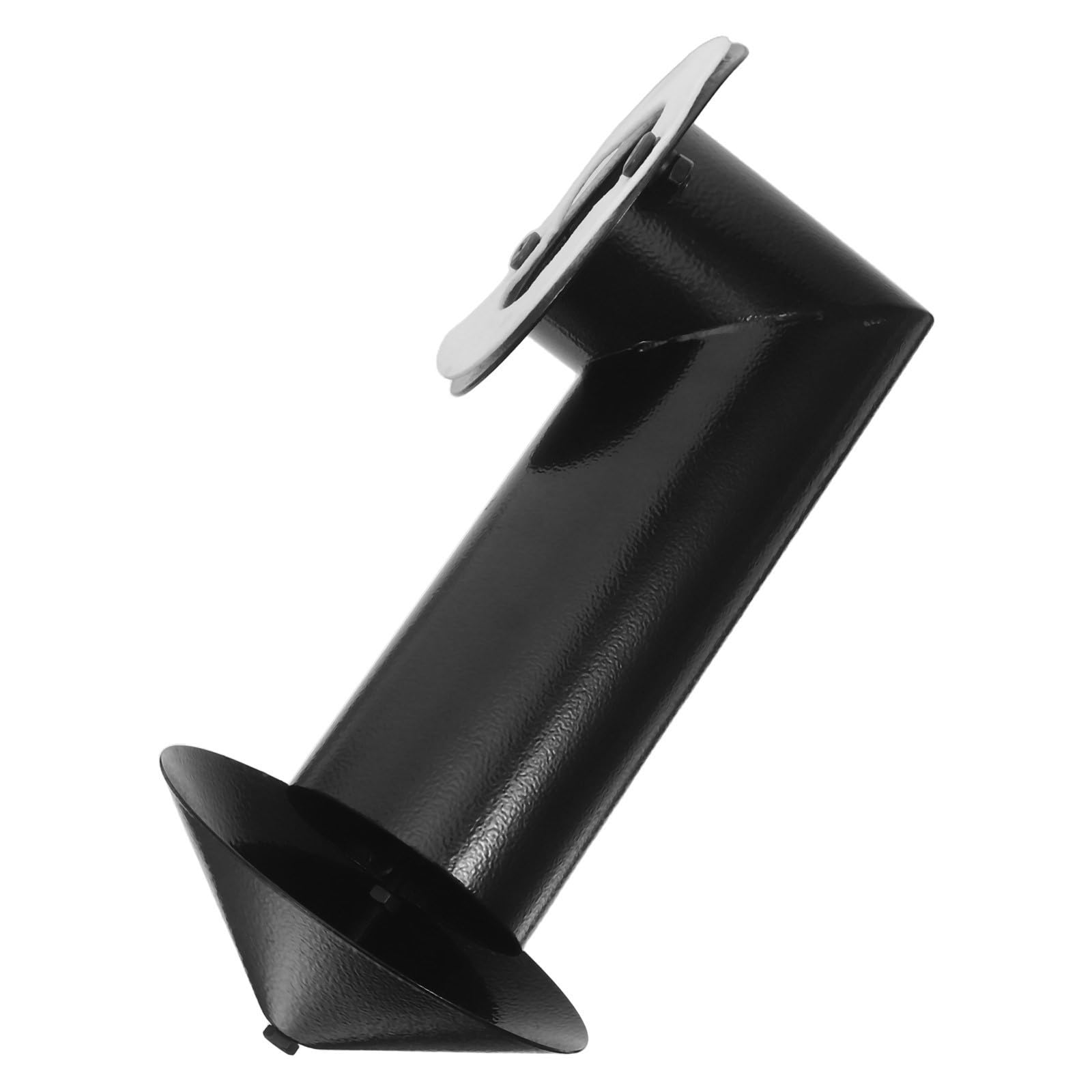 SHINEOFI Sistema di Scarico in Acciaio al Carbonio per Pellet Barbecue con Guarnizione e Viti, Stufa Fumante Robusto e Facile da Installare per Barbecue da Esterno e Patio