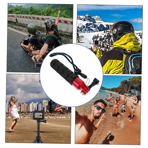 Uonlytech Alças Pretas Alça De Câmera Bastão De Selfie Para Bastão Para Câmera De Ação Bastão De Sel