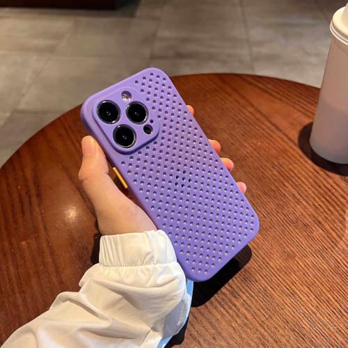 Coque silicone iPhone 16 ultra-fine à dissipation thermique pour gamers sur mobile