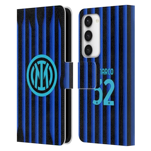 Coque Samsung S23 Inter Milan Dimarco étui portefeuille cuir pour supporter au quotidien