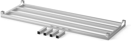 Miniatura 3 de 24 pulgadas de largo x 14 pulgadas de ancho  Altura 8 pulgadas fuera del piso de aluminio  Almacenamiento en restaurantes, cocinas y garajes y mucho