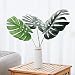 Olivachel Artificial Leaves Tropical Monstera Leaves Palm Tree Leaf Plant DIY Decorations for Home Kitchen Wedding Party (Monstera Leaves - 3pack)