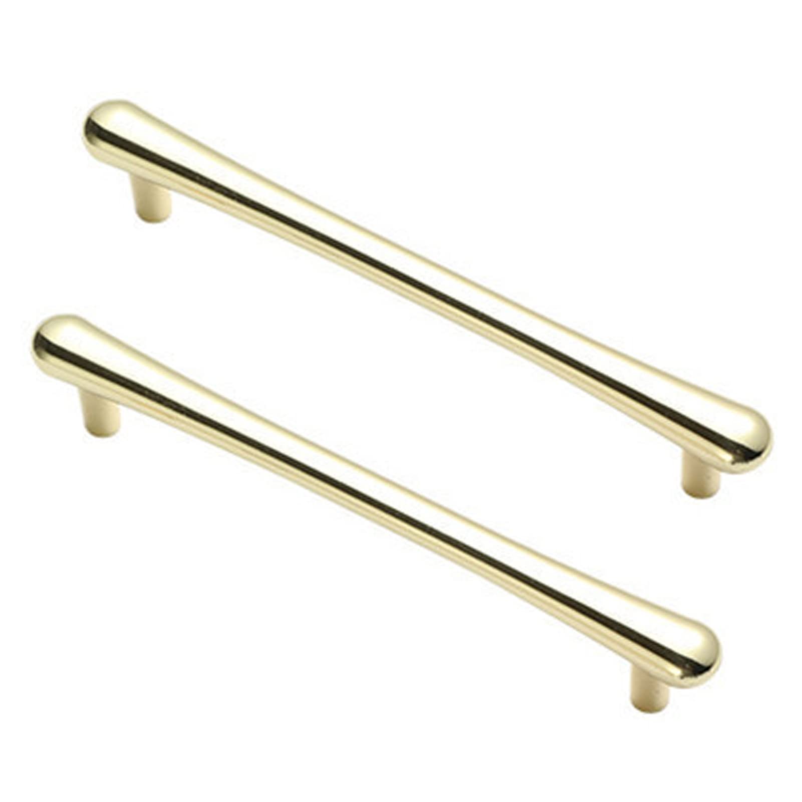 Niusabou D Single Hole Handle, Zinc Bow Kitchen Bathroom Cabinet Pulls Multicolor Multiple Sizes 2 Pack(,Hole Istance 192Mm)