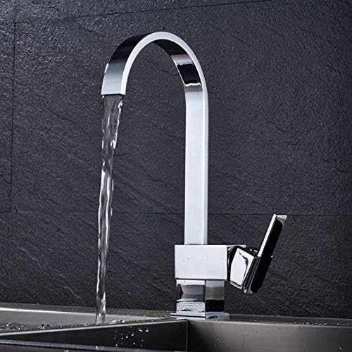 Mitigeur de cuisine eau chaude et froide avec bec pivotant 360