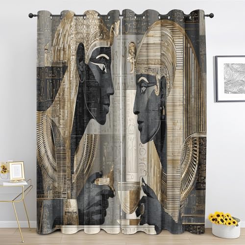 Generisch Ägyptische Pharaonen Vorhänge Blickdicht, Altes Ägypten...
