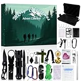 Kit de survie Calendrier de l'Avent 2025 – Calendrier de l'Avent de Noël 24 jours pour ...