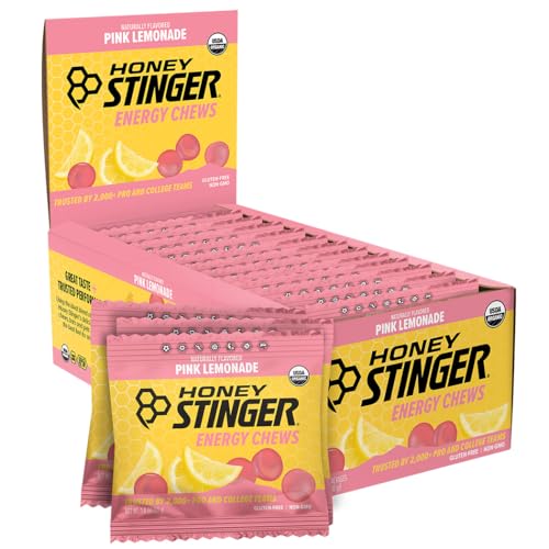Honey Stinger Organic Pink Lemonade Energy Chew,...