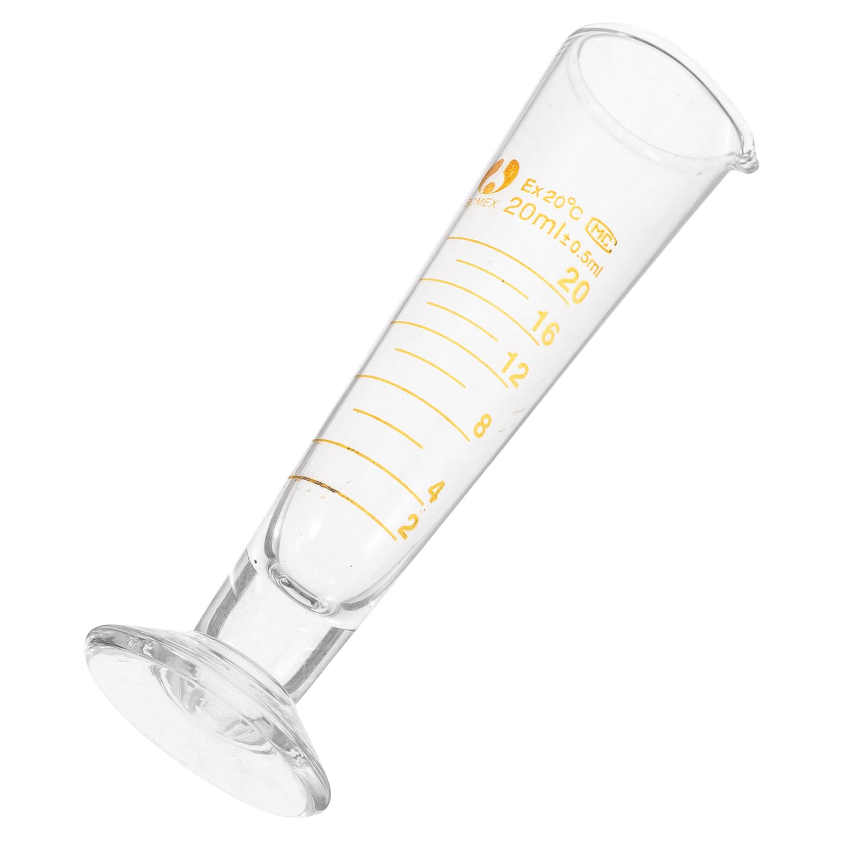 Vaso medidor de vidrio graduado Gatuida triangular para preparar recetas de cocina en casa