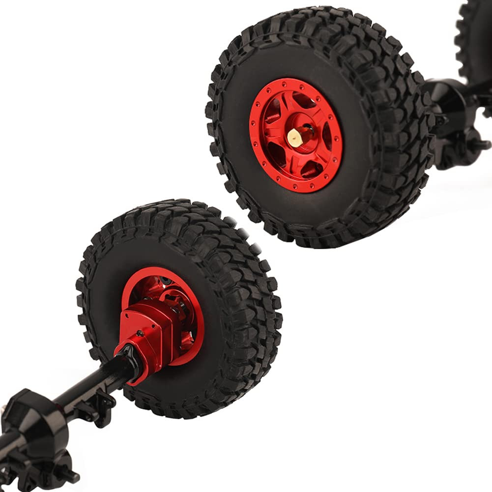 1/24 RC Crawler Car CNC ottone asse portale anteriore e posteriore per