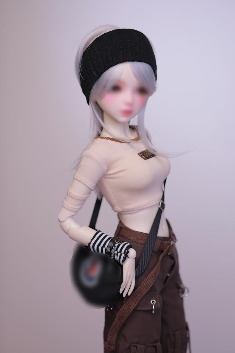 AMITD BJD Doll 1/3 - Ropa de muñeca femenina, estilo deportivo para muñeca de 22 pulgadas de alto (ropa Only, no Doll's Body, Wig, Zapatos, etc. and Other Accessories)