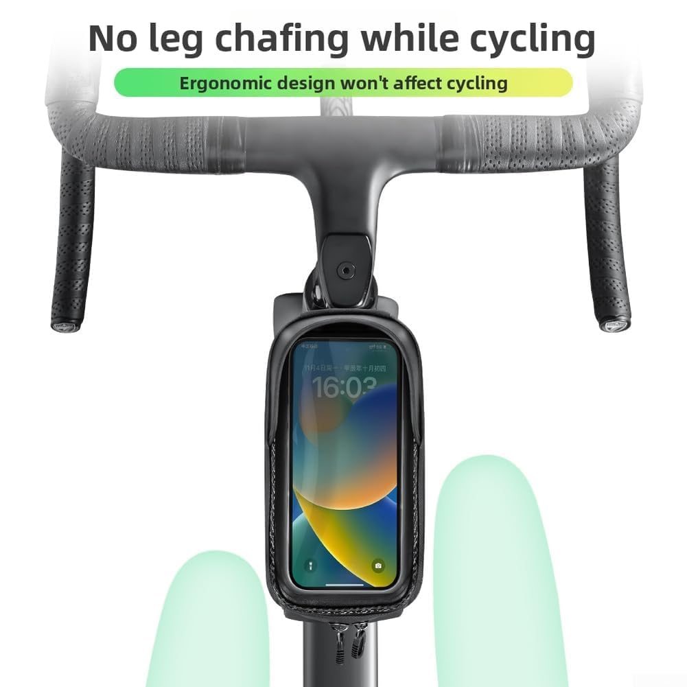Booda Brand Borsa Smartphone Bici per Pivot RSL 2015-2018 | Proteggi gli oggetti e naviga sotto la pioggia con questa borsa parasole ben salda.