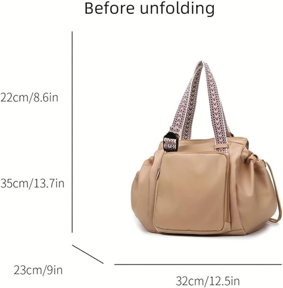 Essential Bag Tote Bag Multifunctional Travel Bag Great Storage Capacity As a Stylish Backpack, Crossbody & Shoulder Bag - Image 7