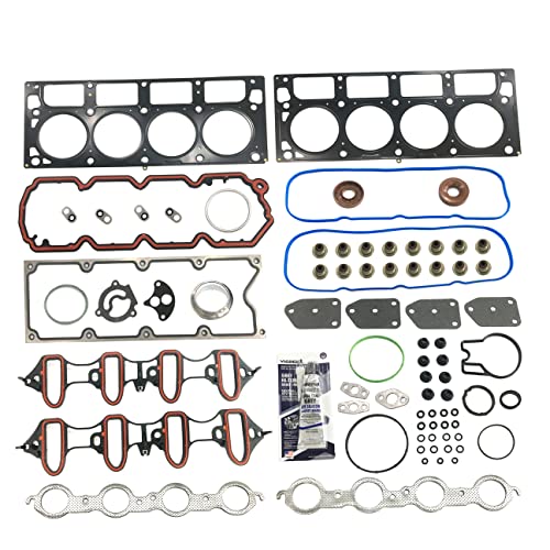 Image of PartsFlow Head Gasket Set Fits 02-14 Chevrolet GMC Buick Cadillac 5.3L 4.8L OHV V8 For 2007 GMC SIERRA 1500 CLASSIC 4.8L V8 For 2002-2007 CHEVROLET SILVERADO 1500 4.8L V8 ES72173
