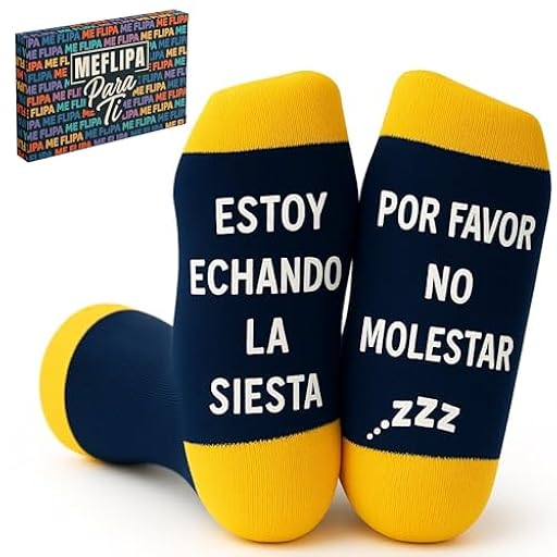 Calcetines Hombre Divertidos Graciosos Antideslizantes Regalos Originales para Hombres Papa Abuelo Amigo Invisible Novio Regalo Original Cumpleaños Dia del Padre Primerizo San Valentin Navidad | Ya disponible en tu tienda friki favorita! En mundofriki.es!