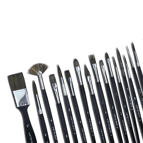 Image of ArtRight 156 Pcs Complete Art Set - Premium Artist Paint Brush Set, Watercolor & Mixed-Media Sheets, 25ml Color Set, Easels, Palettes & Masking Tapes - Ideal for Beginners, Students & Professionals