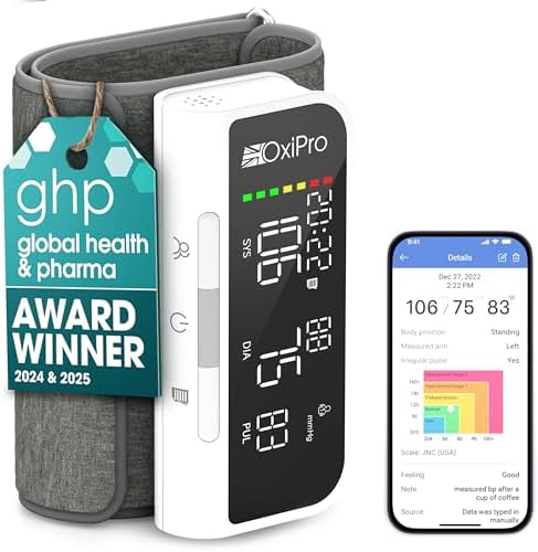 OxiPro BP2 Smart Blood Pressure Monitors with App - Health & Phar...