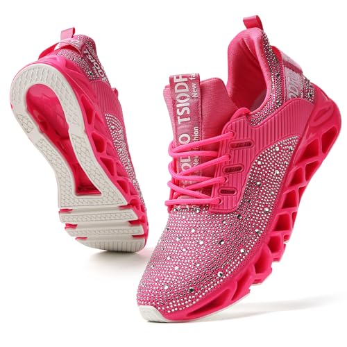 Image of SKDOIUL Women's Athletic Tennis Walking Shoes Fashion Sport Running Sneakers