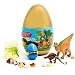 O.M.G! Jurassic Dinosaur 5 Surprise Dino Egg Both Educational and Fun Filled with Puzzles, Figures, Slime, Fossils and More!