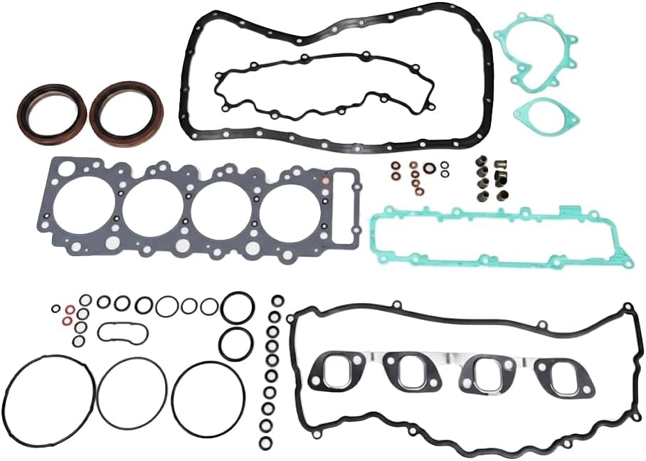 compatibility with Engine Full Gasket Set 4HF1-N Compatible with Isuzu 4HF1 4.3L Truck NPR NKR ELF