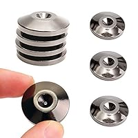Algopix Similar Product 3 - Facmogu 8 PCS Black Speaker Spikes