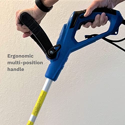 Pro Model Super Bundle | Grout Groovy Electric Stand Up Tile Grout Cleaner | For Large Homes And Businesses | Manual + Hand Brush | 3 Heavy Duty Cleaning Brushes | Microfiber Cloth #TOP5