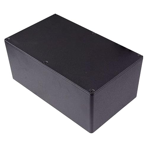 Hammond Black Die Cast Enclosure 200 x 120 x 84.5 1590EEBK
