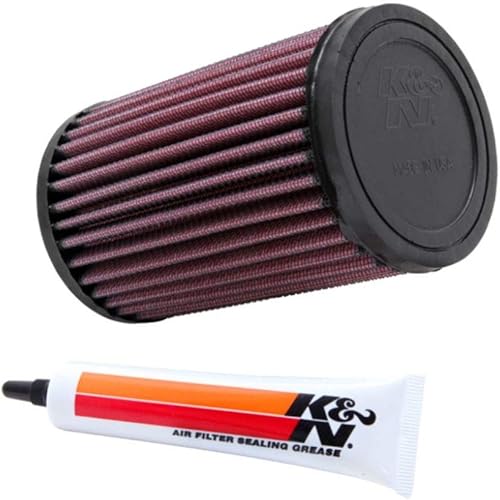 K&N Filtro de aire del motor: Alto rendimiento, Premium, Filtro de aire Powersport: Se adapta a 1999-2012 YAMAHA (YFM400, YFM250 Big Bear, YFM250