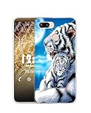 Sunrive Coque Compatible avec Oppo R11s, Silicone Étui Housse Protecteur Souple Gel Transparent Back Case(Q Tigre 3)+ Stylet OFFERTS Sunrive Coque Compatible avec Oppo R11s, Silicone Étui Housse Protecteur Souple Gel Transparent Back Case(Q Tigre 3)+ Stylet OFFERTS