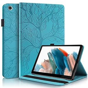 Succtopy Beschermhoes voor Galaxy Tab A8 10,5 2021 PU lederen hoes tablet beschermhoes Samsung Tab A8 2021 pennenhouder portemonnee tablet beschermhoes voor Samsung Galaxy Tab A8