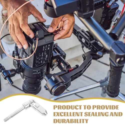 Image of jojofuny Universal Jack Direction Joint Trailer Jack Part with Drop Shaft Steel Cardan Head for Vehicle Lifting and Trailer Supplies