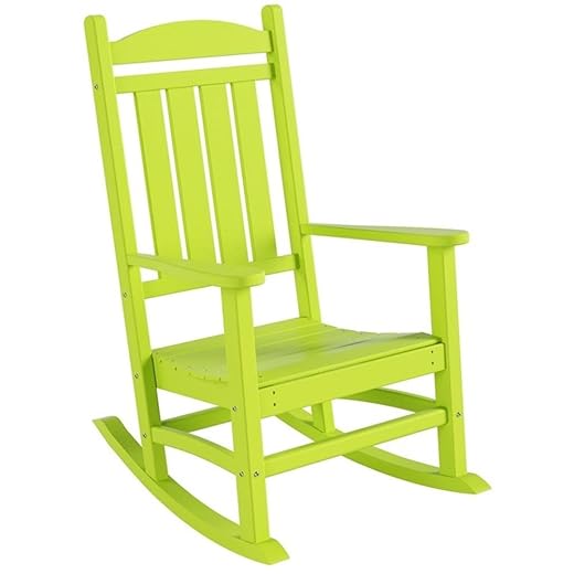 Costaelm Oversized Outdoor Rocking Chair