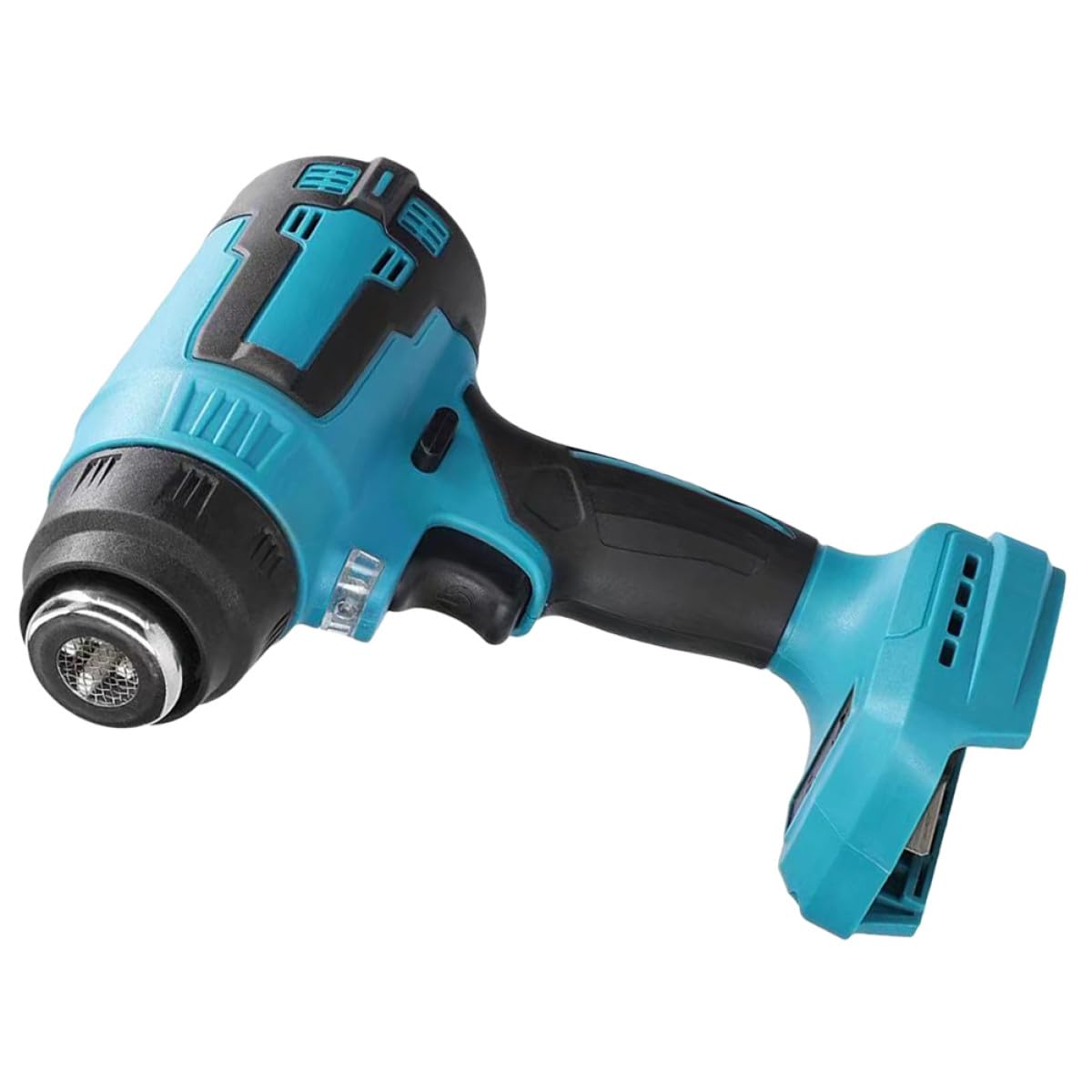DOITOOL Pistola de Calor Inalámbrica para Película Automotriz Compatible con Batería de 18v Calentamiento Rápido con Boquillas Versátiles para Envolturas y Trabajos de Calor