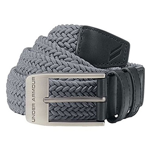 Under Armour Braided 2.0 Golf Belt Zinc Gray 38