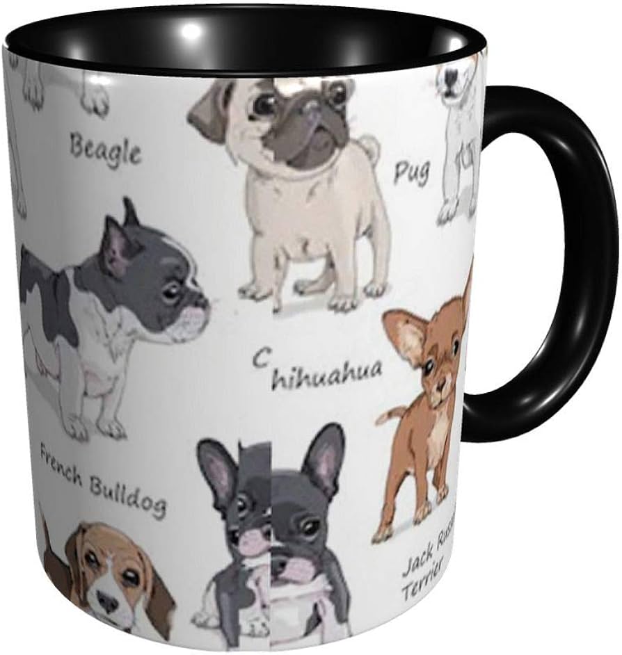 Amazon.co.jp: マグカップ チワワ柄 犬 (4) コーヒーカップ ティー