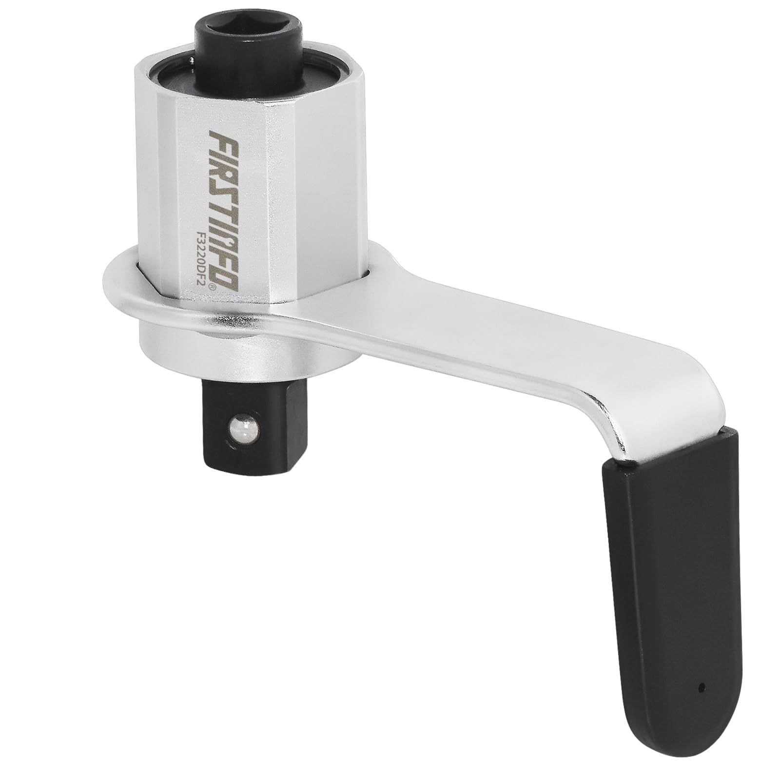 FIRSTINFO F3220DF2 | 1200 Nm Manueller Drehmomentverstärker 3,4:1 | Schlüssel mit Adapter 1/2" Innen auf 3/4" Außen | Für Radmuttern und Kfz-Wartung