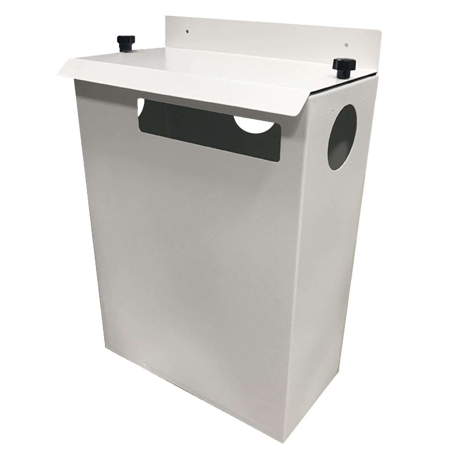 ALLINOX Abbattitore di Fuliggine Bianco Rettangolare KIT COMPATTO Ad Acqua Per Stufa a Pellet Filtrazione Efficace Riduzione Fumo e Polveri Sottili SALVASPAZIO Attaco a Muro MADE IN ITALY (DN 80)