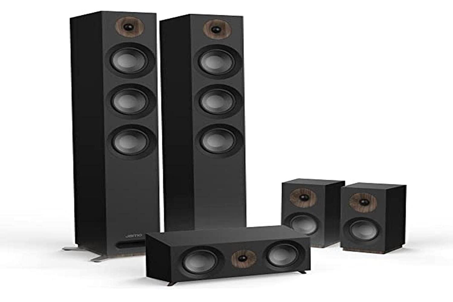 Buy Jamo S 809 HCS 5.0 Channels Black, Walnut Speaker Set Home