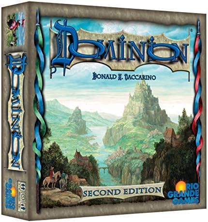 Dominion 2nd Edition | Deckbuilding Strategy Game for 2-4 Players, Ages 13+ | Updated Cards, Artwork, Streamlined Rules