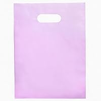 Vista 15 de 100 bolsas moradas de mercancía para pequeñas empresas, boutique y ventas al por menor, de 1.5 mil, 9 x 12 pulgadas, de plástico, gruesas