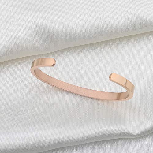 MYOSPARK Stainless Steel Aum Ohm OM Yoga Cuff Bangle Bracelet Spiritual Jewelry Meditation Gift4