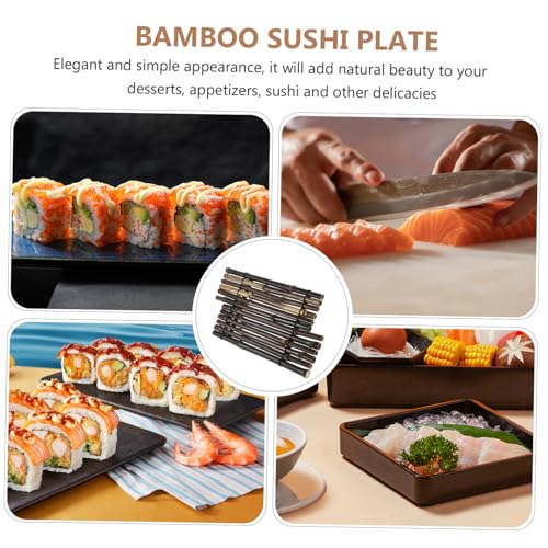 Bandeja de Bambú para Sushi y Sashimi miniatura 7