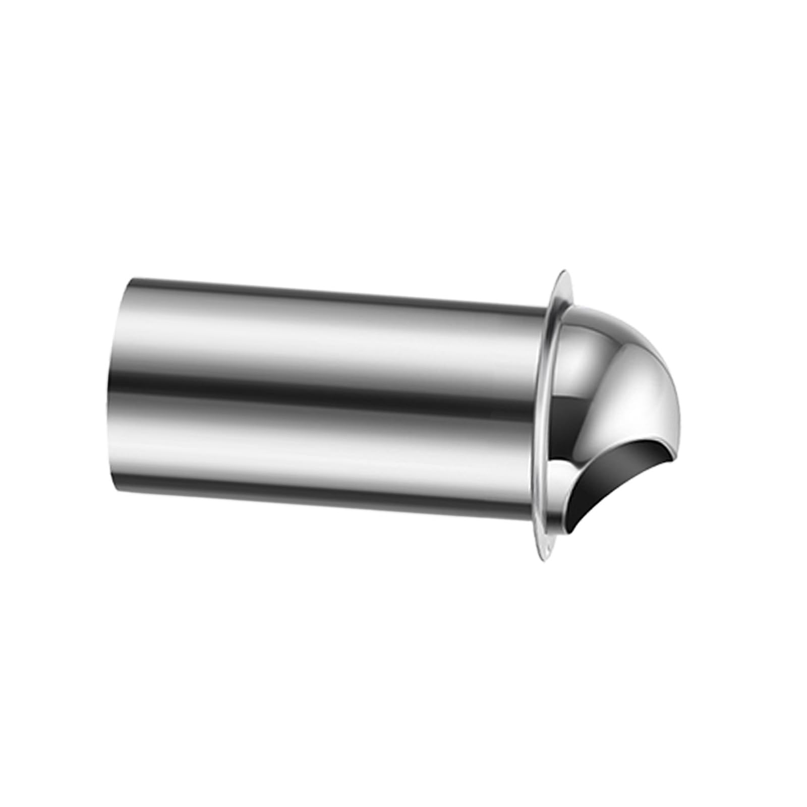 304 Stainless Steel Vent Cover with 70mm Opening and Weatherproof Construction for Kitchen Bathroom Outdoor Use Rainproof Vent Cap