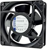for ebmpapst 4600N Axial Fan，115V 12038 Industrial Cooling Fan All-Metal Heat-Resistant Cooling Fan 4600N, 2-Pin 20W