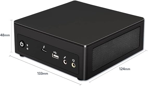 Intel Core i7-1165G7 Windows 11 Pro Mini PC NUC 32GB 3200MHz DDR4 RAM 1TB NVMe SSD 4K/8K Dual-HDMI Mini-DP Type-C LAN WIFI Bluetooth SATA VESA