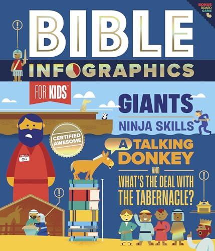 Bible Infographics for Kids: Giants, Ninja Skills, a Talking Donkey, and What's...