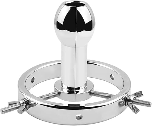 Expansor anal de metal, dilatador anal ajustable, juguetes sexuales SM para hombres y mujeres, ensanchador anal vaginal
