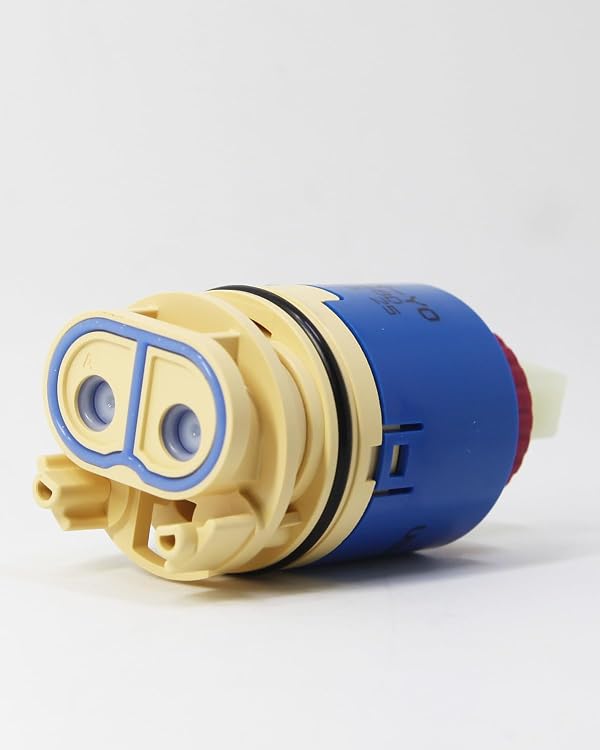JH04BD Ceramic Plastic Faucet Cartridge 40mm Replacement Cartridge With Single Lever Cartridge Pressure Balance Cartridge Replacement, Compatible with FC9AC010 Hain-Yo by C&Satatech - Image 2