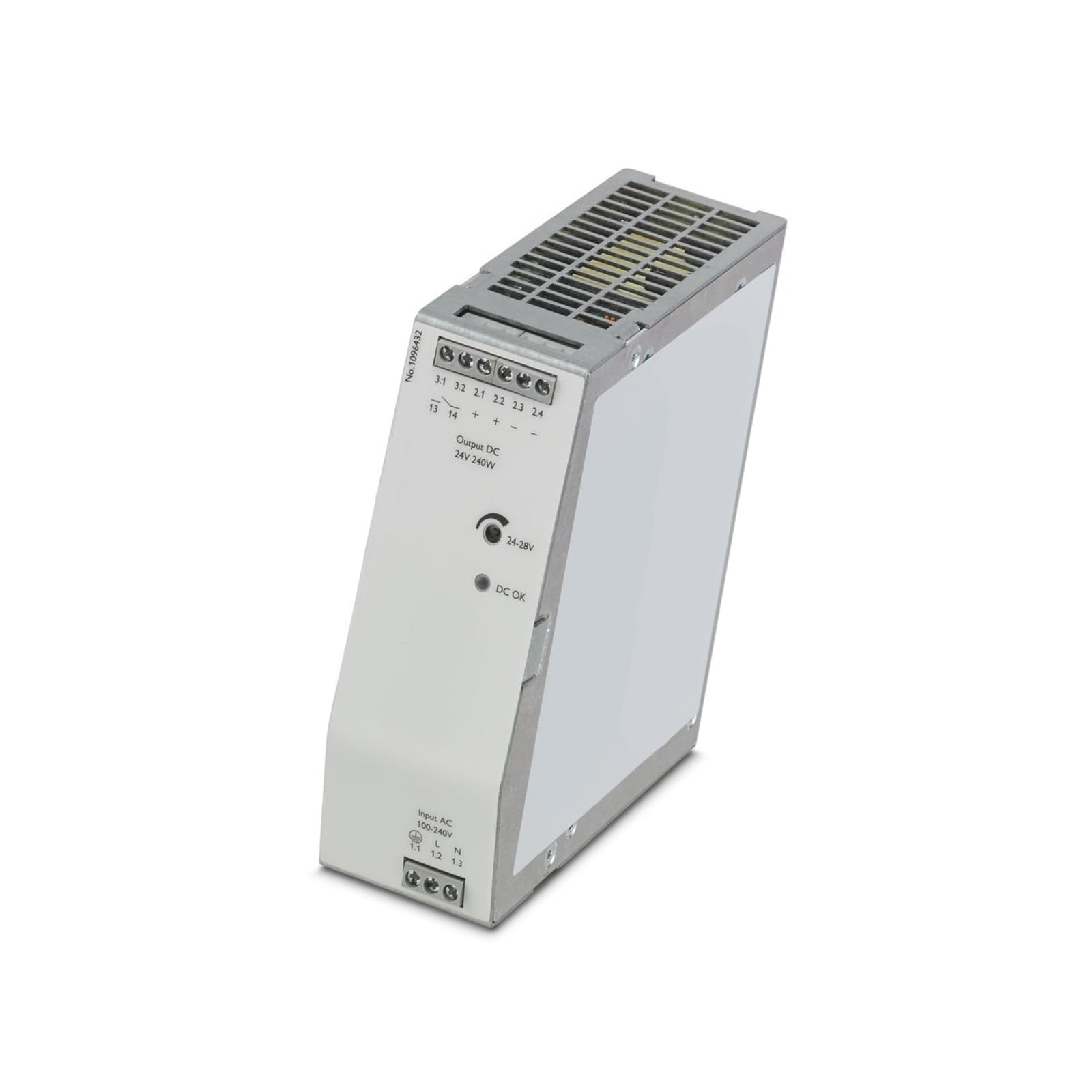 Alimentation UNO2-PS/1AC/24DC/240W 1096432 bloc d'énergie rail DIN