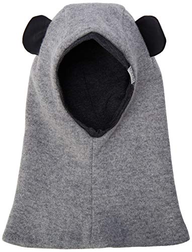 Preisvergleich Produktbild Buboo Unisex Helmet with Ears Sturmhaube, Grau (Grau Grau), Medium